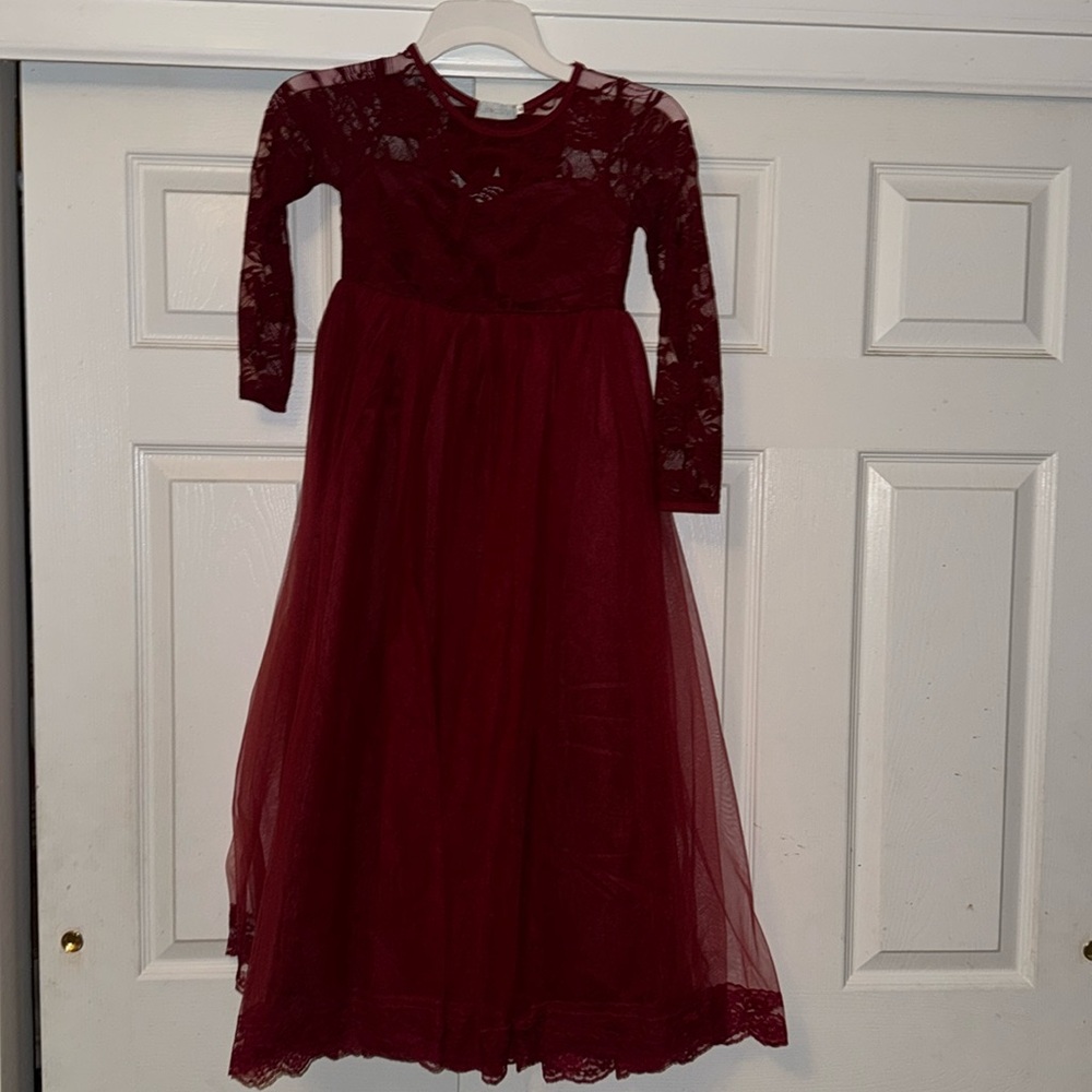Children’s ball gown princess dress. Boutique style